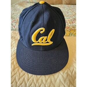 Cal California Golden Bears Hat Zephyr Fitted Size 7 3/8 Blue baseball cap